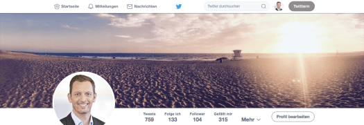 Twitter-Profil Carsten Wittmer